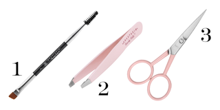 Must-Have Tools for *All* Brow Types: Anastasia Beverly Hills Duo Brush #12, Precision Tweezers, Scissors
