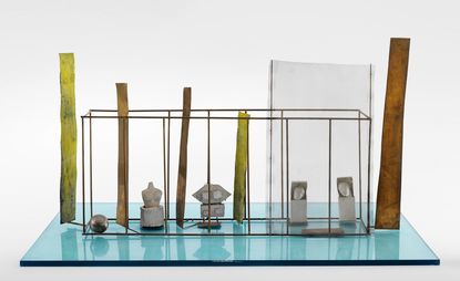 The Italian sculptor/artist and all-around pioneer of midcentury European modernism, Fausto Melotti. Pictured: Little Museum on the Water, 1979