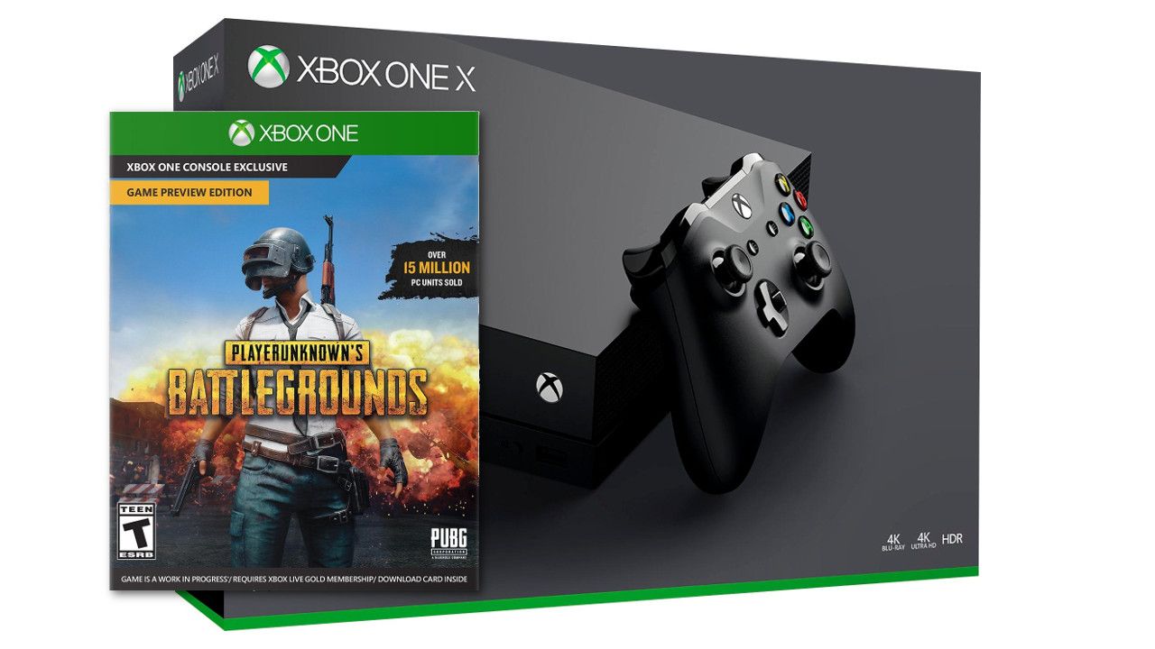 Buy an Xbox One X and get PUBG for free, but you don't have long