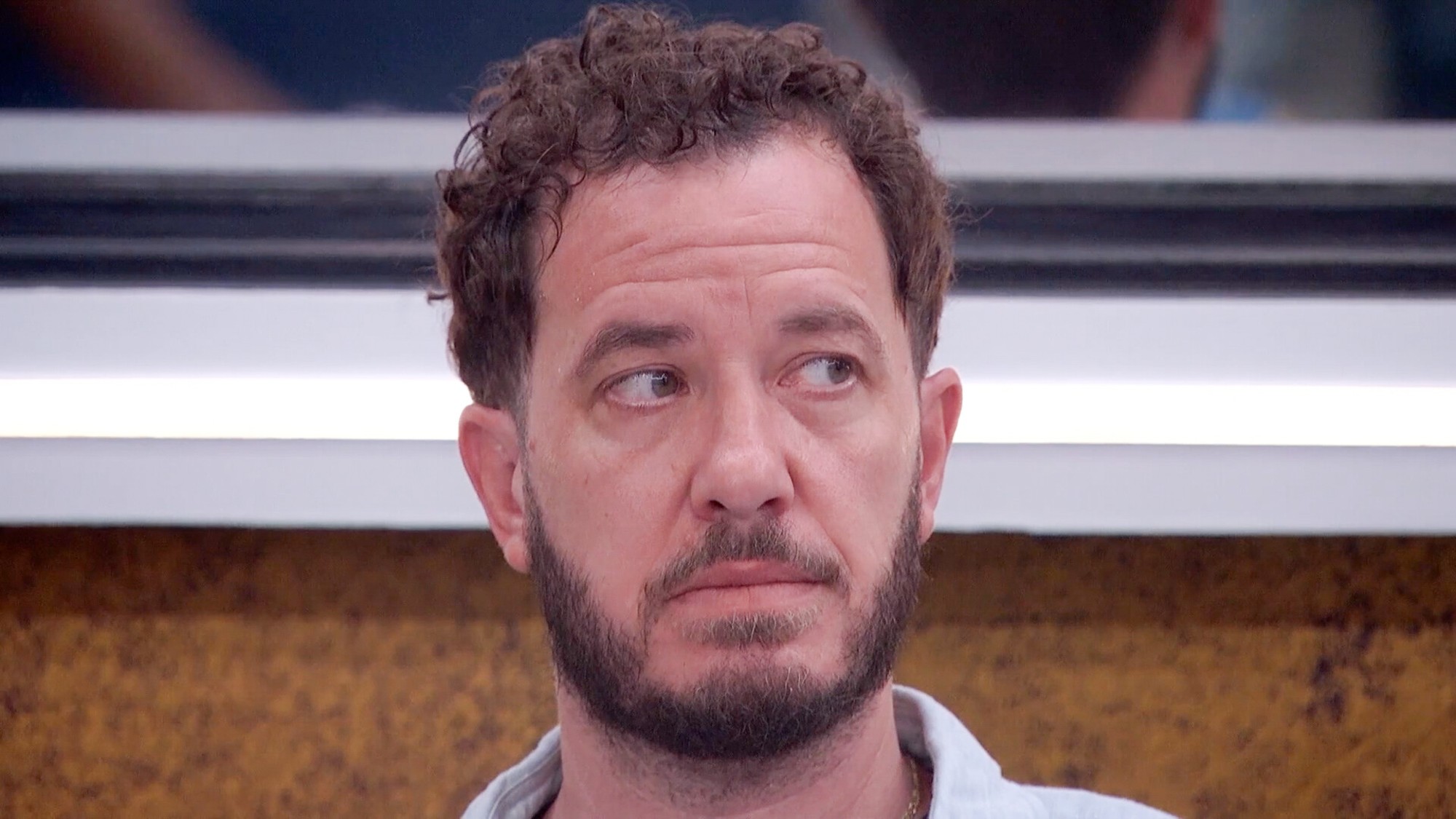 Rick Devens looking worried. 