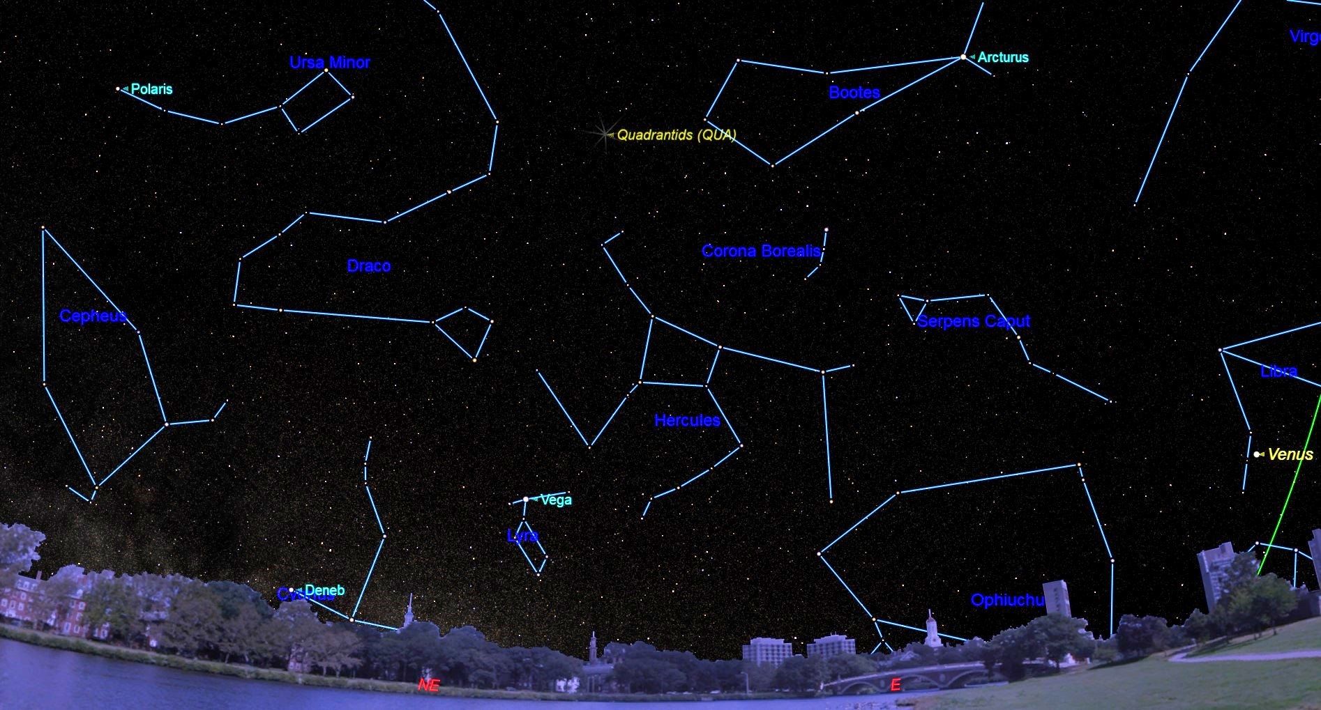 Bountiful Quadrantid Meteor Shower Hits North America at Wrong Time | Space
