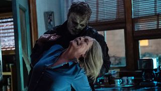 Laurie Strode versus Michael Myers in Halloween Ends.