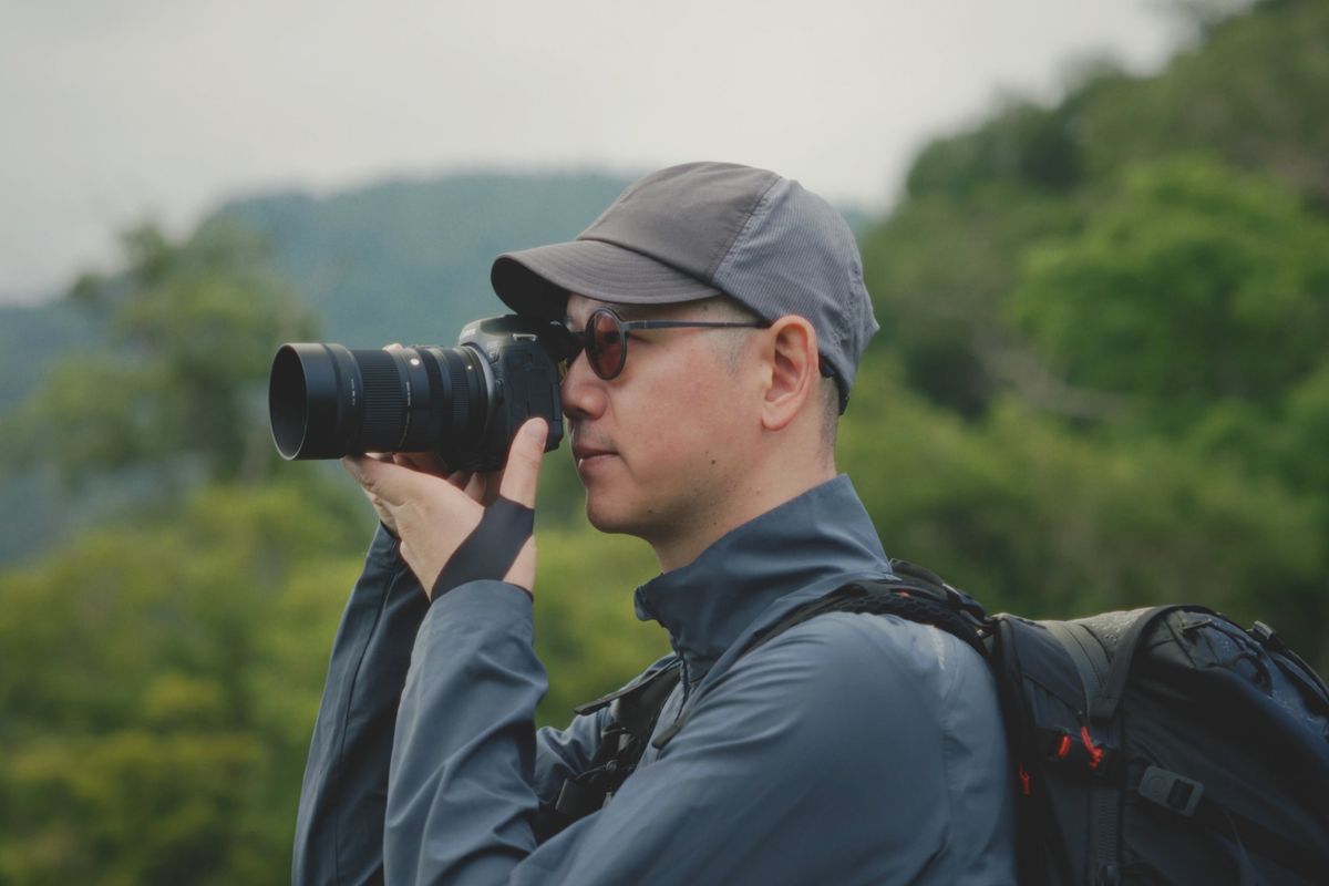 The Sigma 50-120mm f/2.8 DC OS Contemporary in use