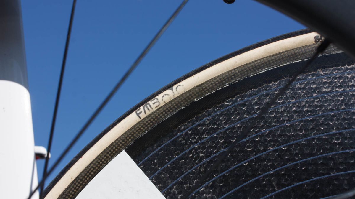 Some of the Trek bikes had high-zoot FMB tubulars fitted (Matthew Allen / Immediate Media)