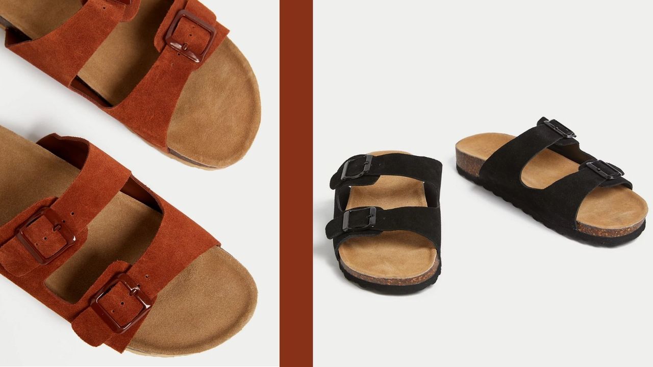 M&amp;S Birkenstock look alike mules