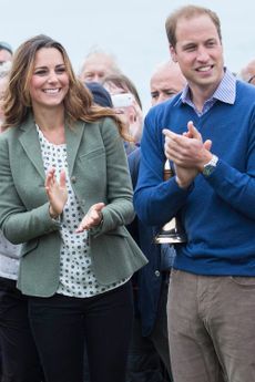 Kate Middleton and Prince William in Anglesey