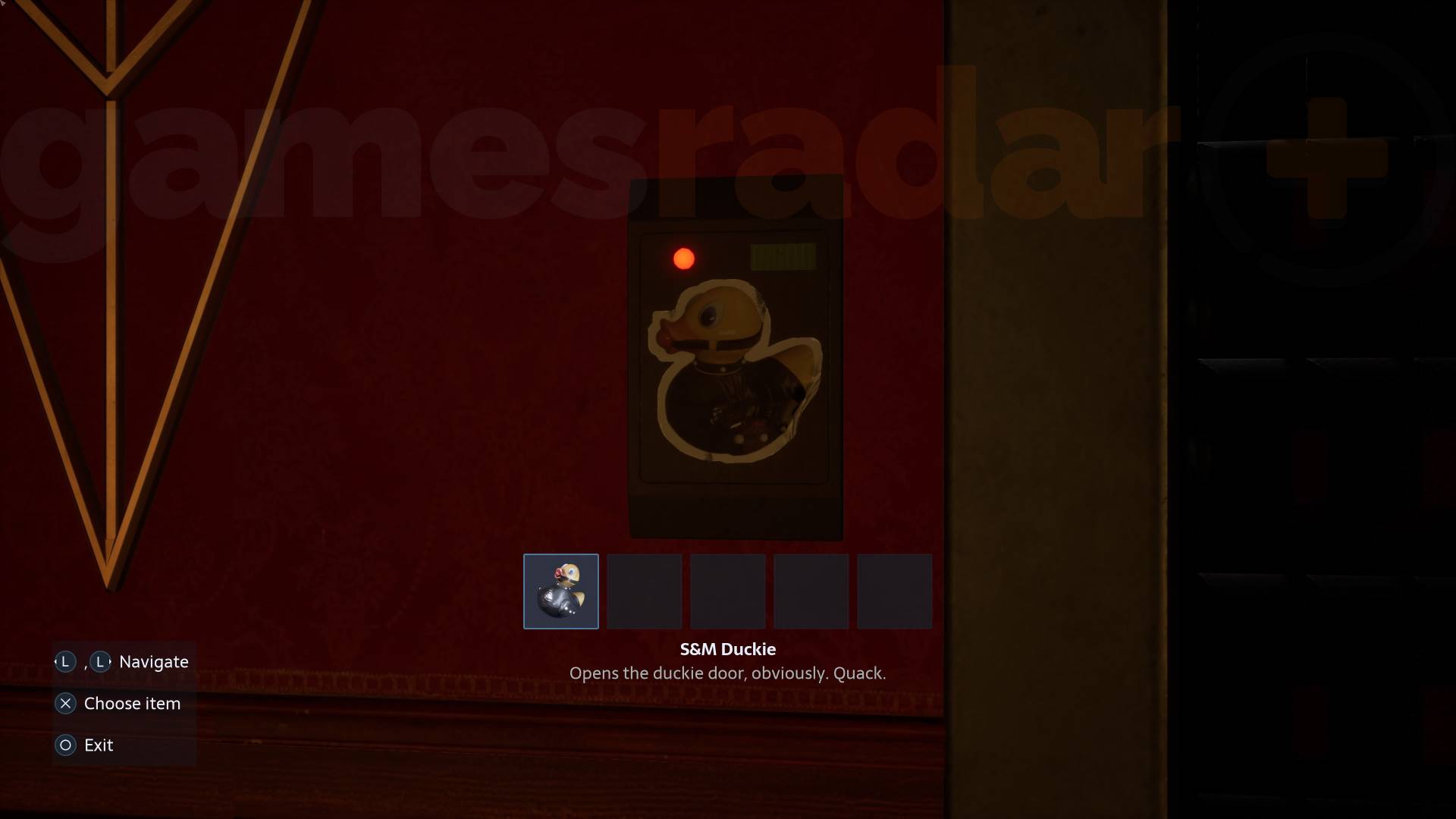 Hellraiser Revival S&amp;amp;M Duckie used to open door