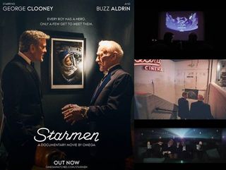 Buzz Aldrin and George Clooney talk space exploration, Apollo 11 moon landings and Omega space watches in the short documentary "Starmen."