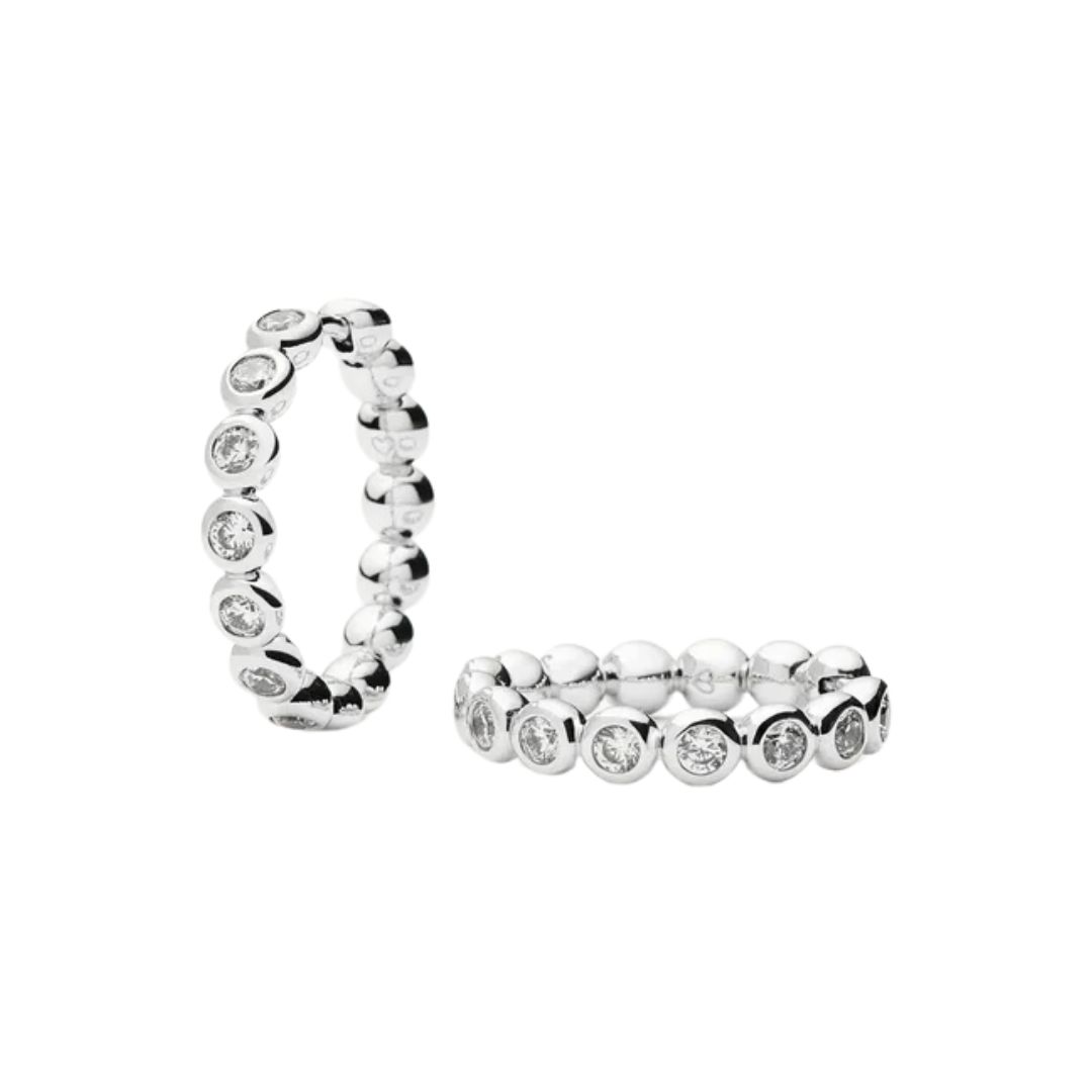 Missoma Tennis Classic Hoop Earrings