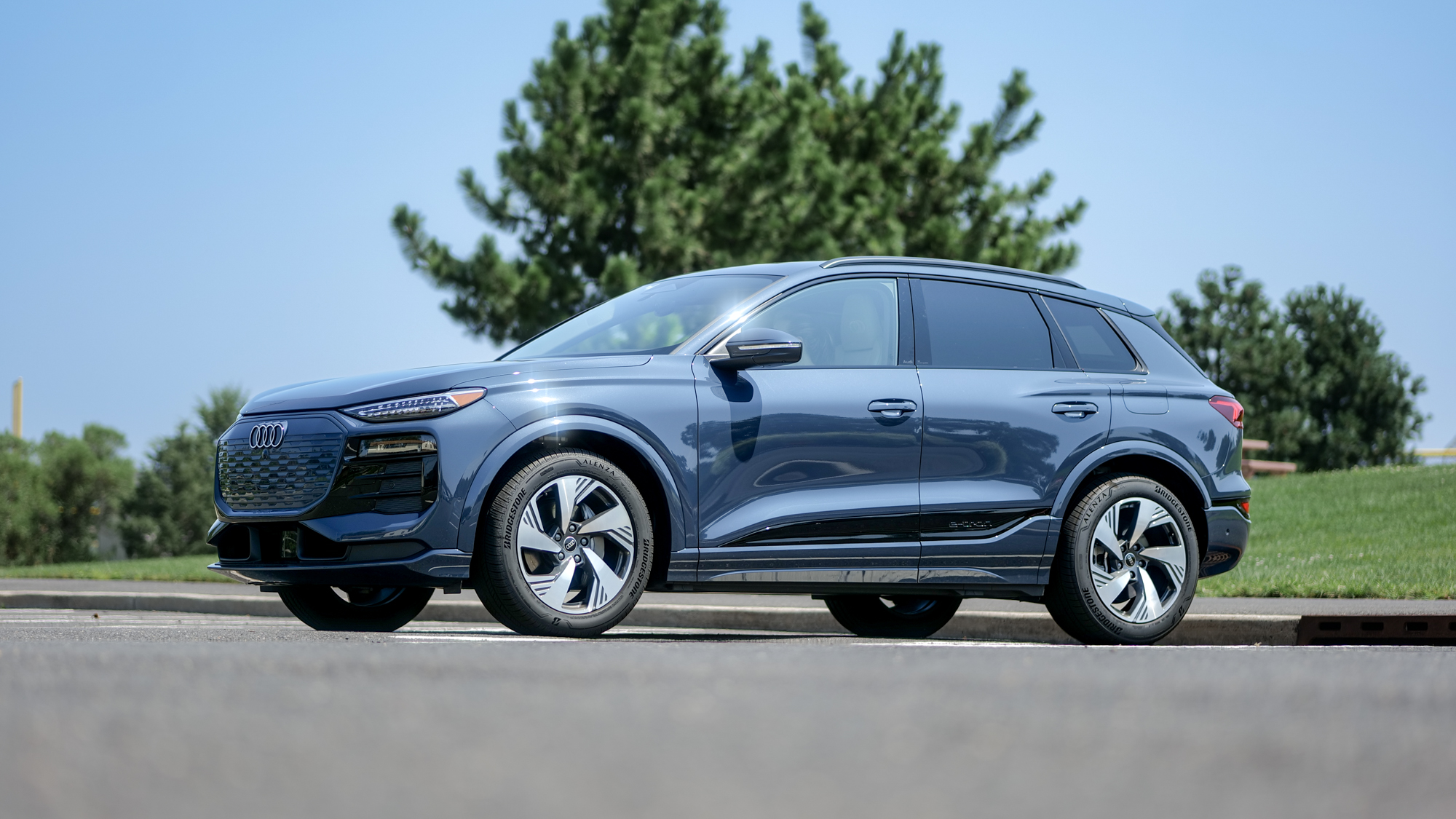 2025 Audi Q6 e-tron test drive.