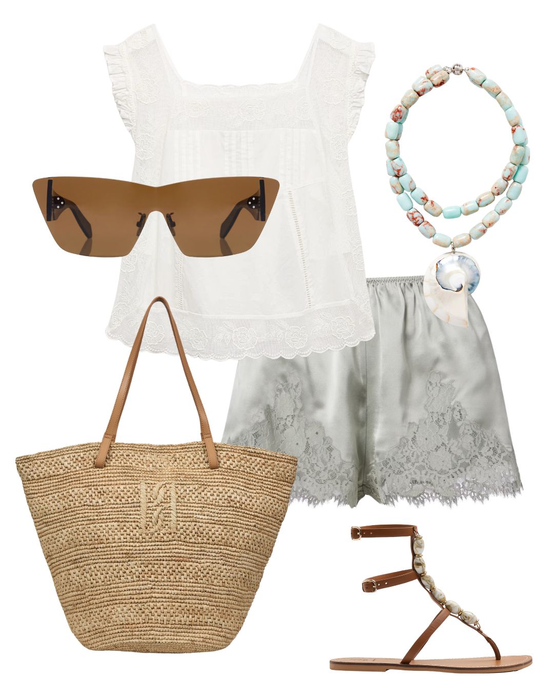 How To Wear Lace Shorts