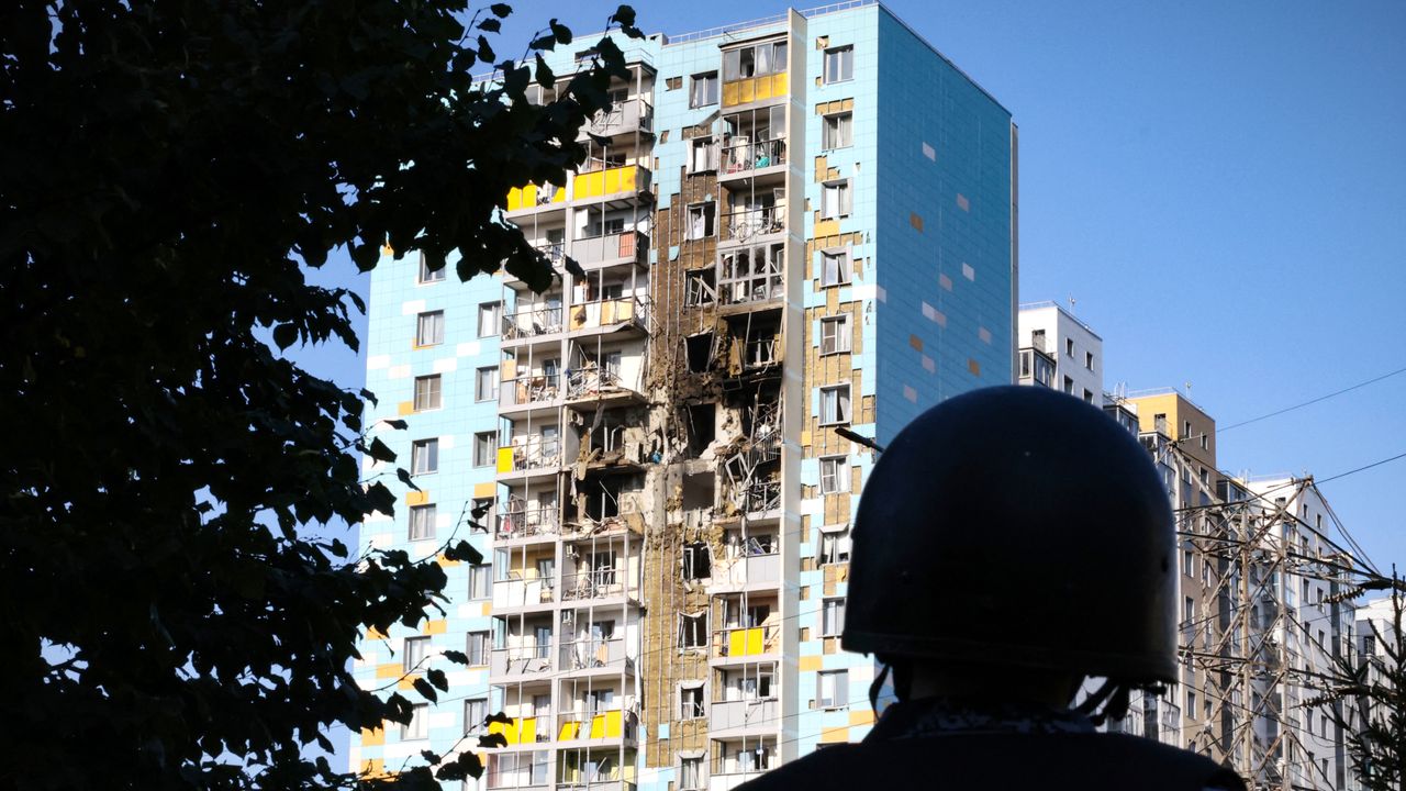 Residential building in the Moscow region hit by a Ukrainian drone