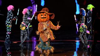 Scarecrow performs on The Masked Singer
