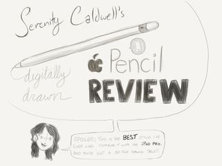 A digitally drawn review of the Apple Pencil by Serenity Caldwell. Spoiler: This is the best iPad stylus I've ever used. Combine it with an iPad Pro and you have a top-tier drawing tablet to rival Wacom.