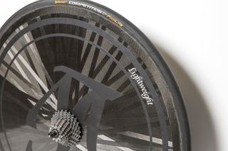 I tried a number of tyres on the wheel, including Continental Competition Pro Limited