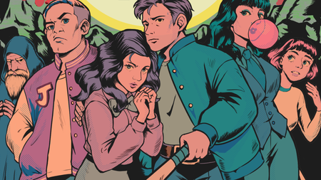 Key art for Kingdom of Knight showing six characters from the game