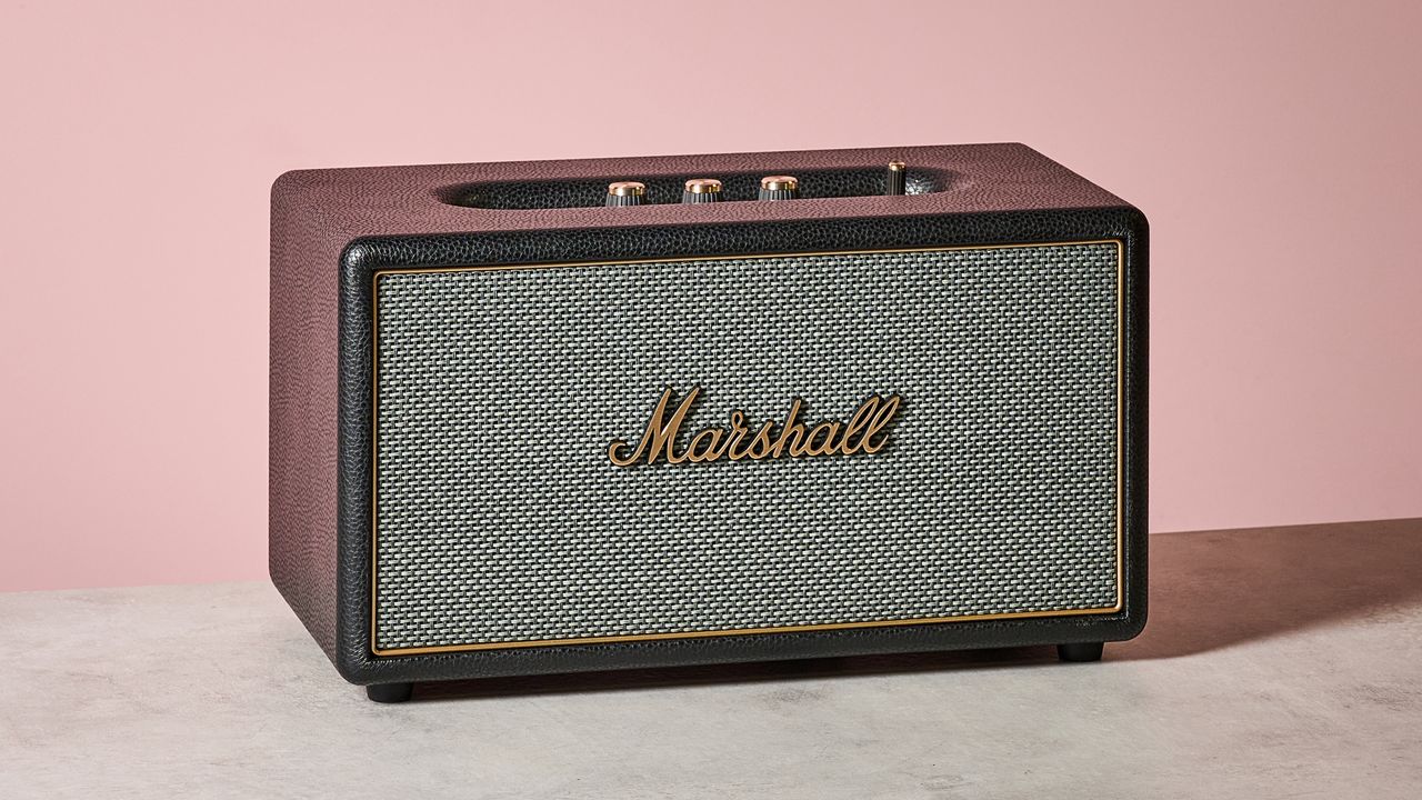 Marshall Stanmore IV on pink background