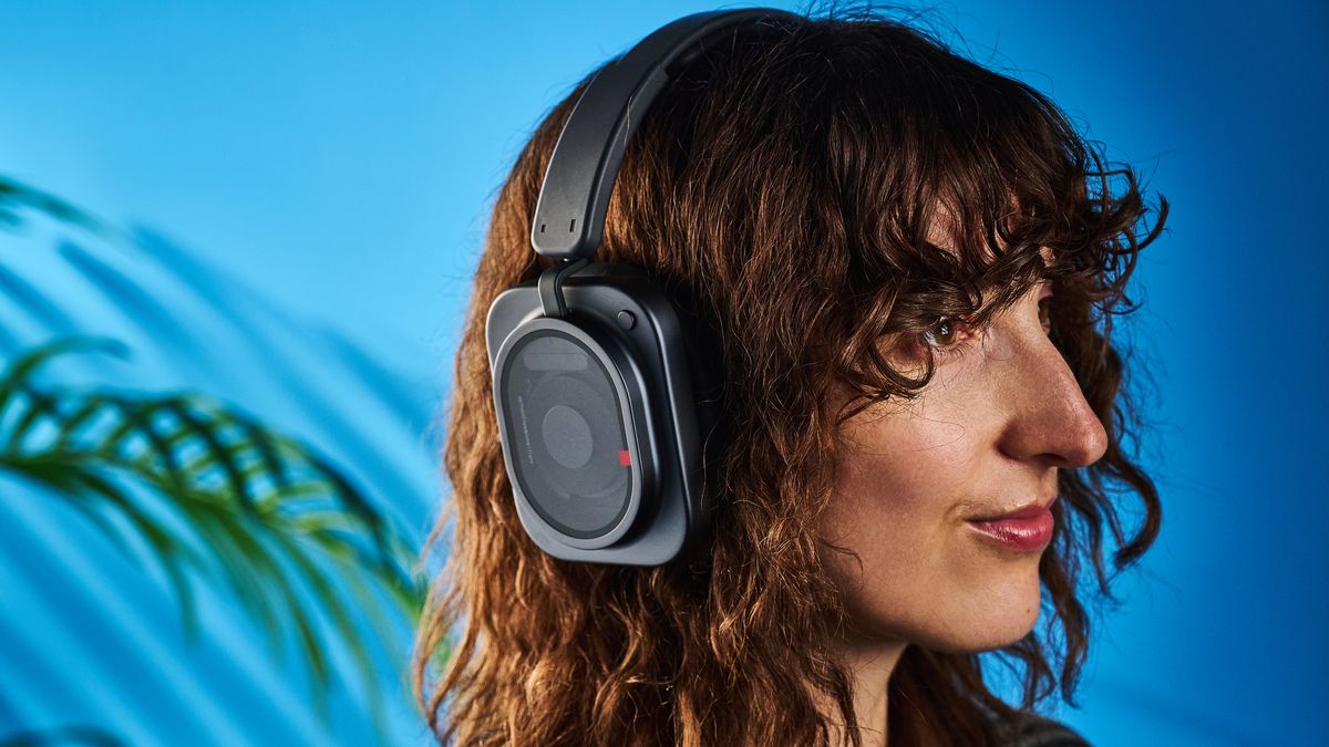 A pair of Nothing Headphone (1) Pro over-ear headphones