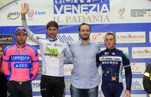 Enrico Rossi (Meridiana Kamen) in the points jersey.