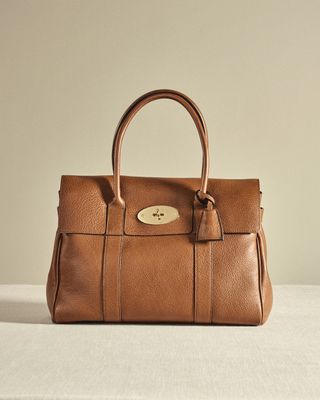 The Mulberry Bayswater in classic tan leather