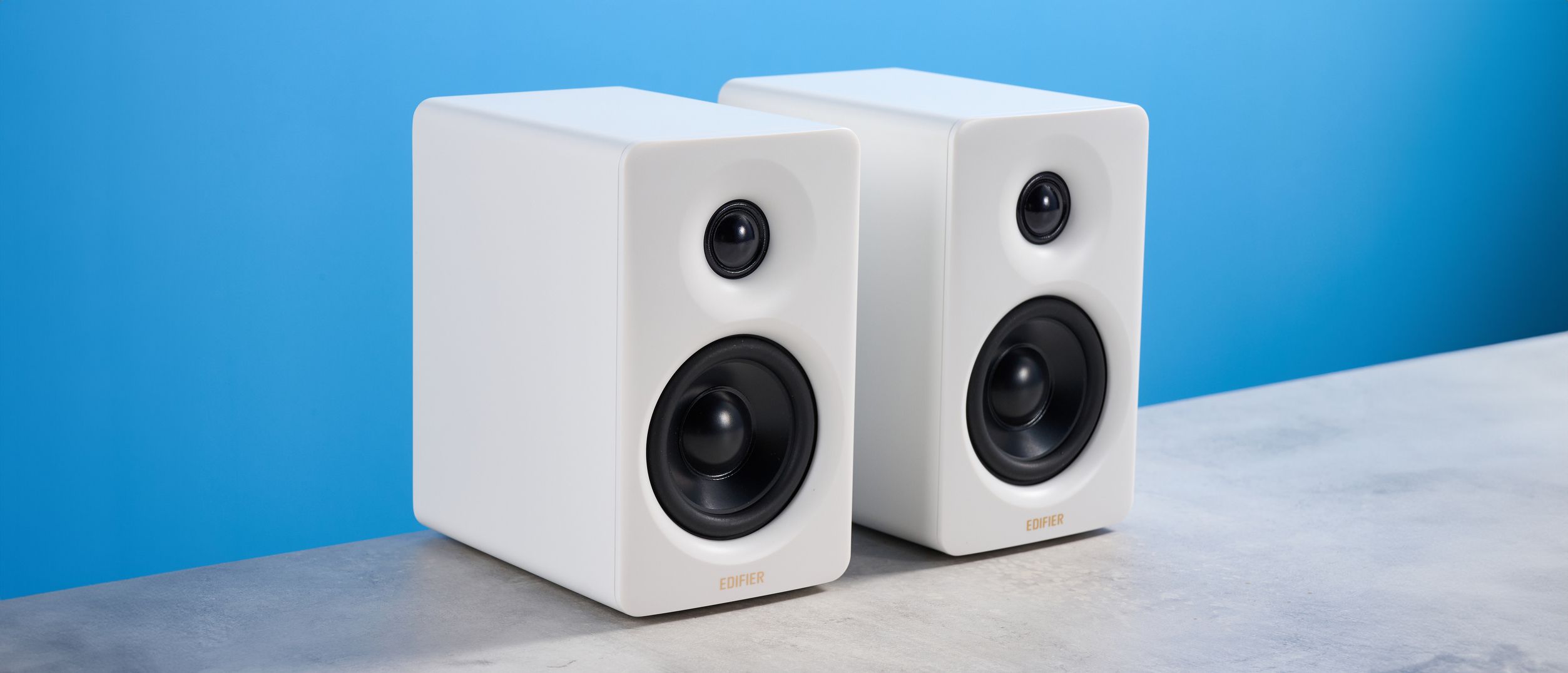 I tested the Edifier M60 — they’re teeny-tiny but have major big-speaker energy
