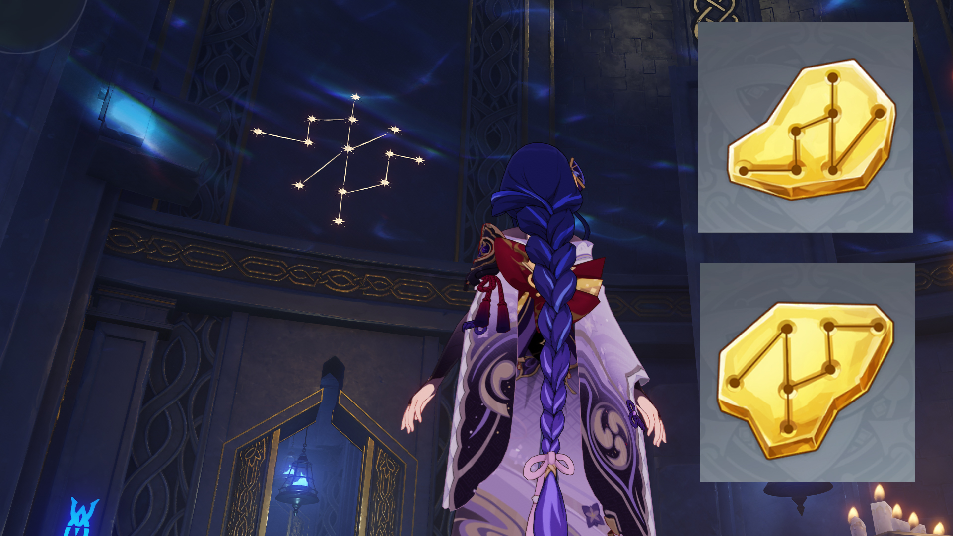 Genshin Impact Ancient Azure stars mirage puzzle