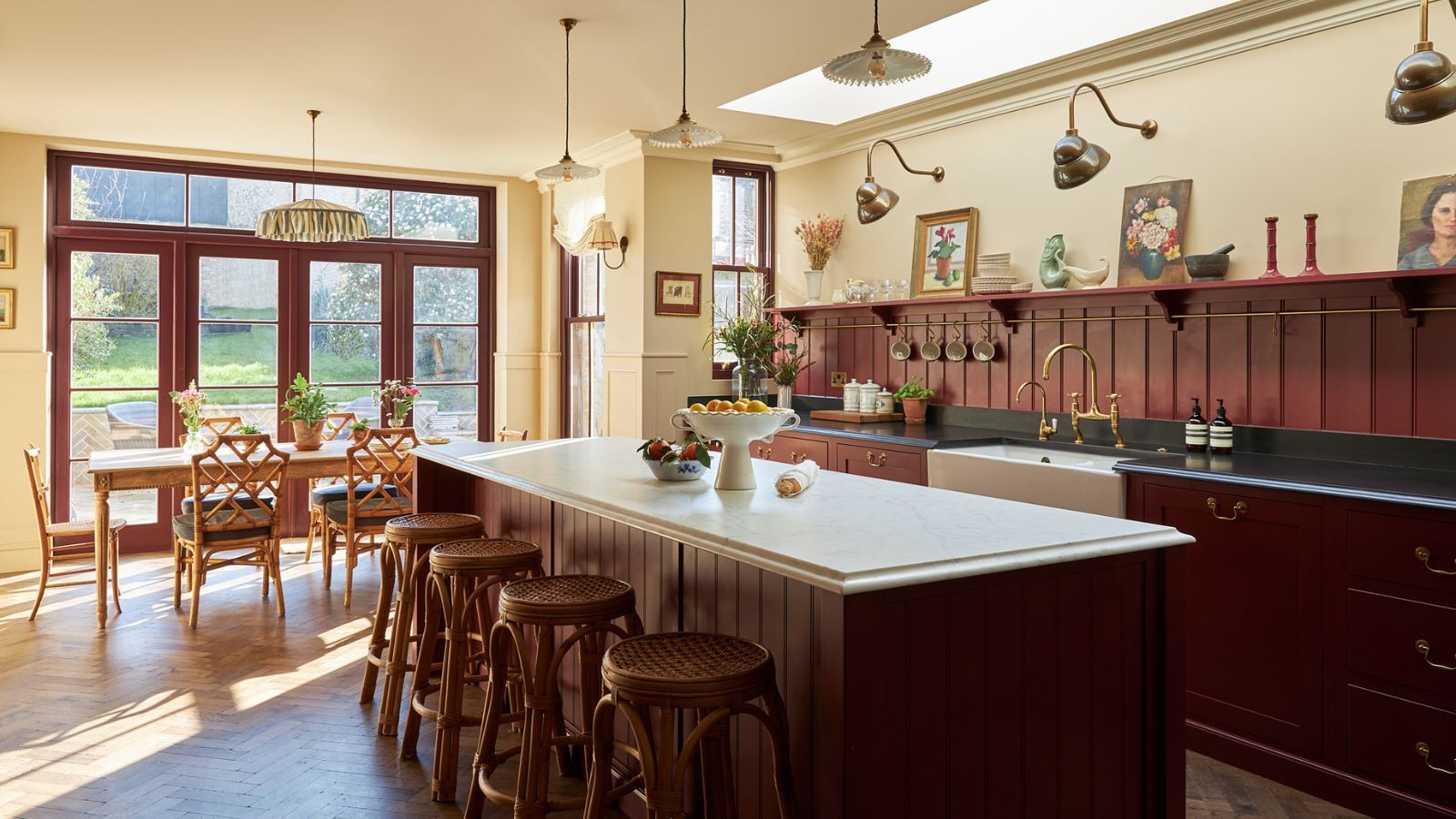Why Deep Red & Purple Kitchens Are No Longer Just a Trend - They're 2026's Timeless Mood Makers
