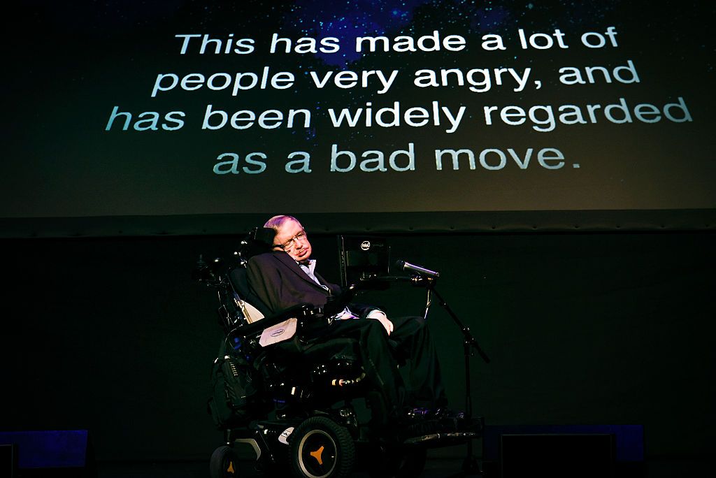 Stephen Hawking.