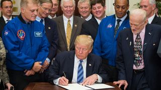 trump administration and nasa