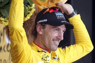 Fabian Cancellara spent six days in the maillot jaune in the 2010 Tour de France