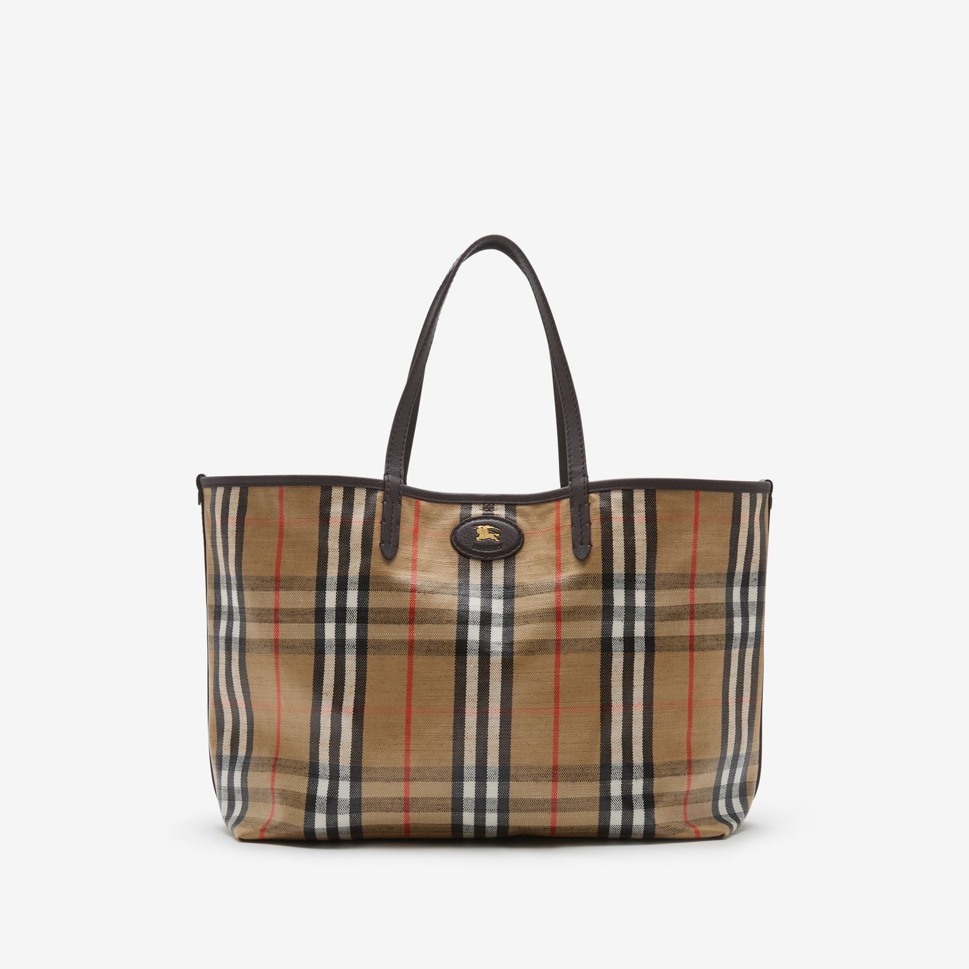 Burberry, Medium Highlands Tote in Sand