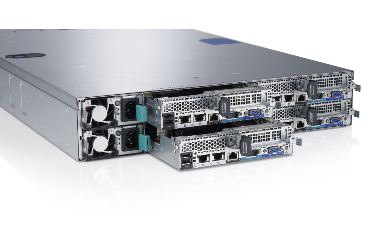 Dell PowerEdge C6220 rear