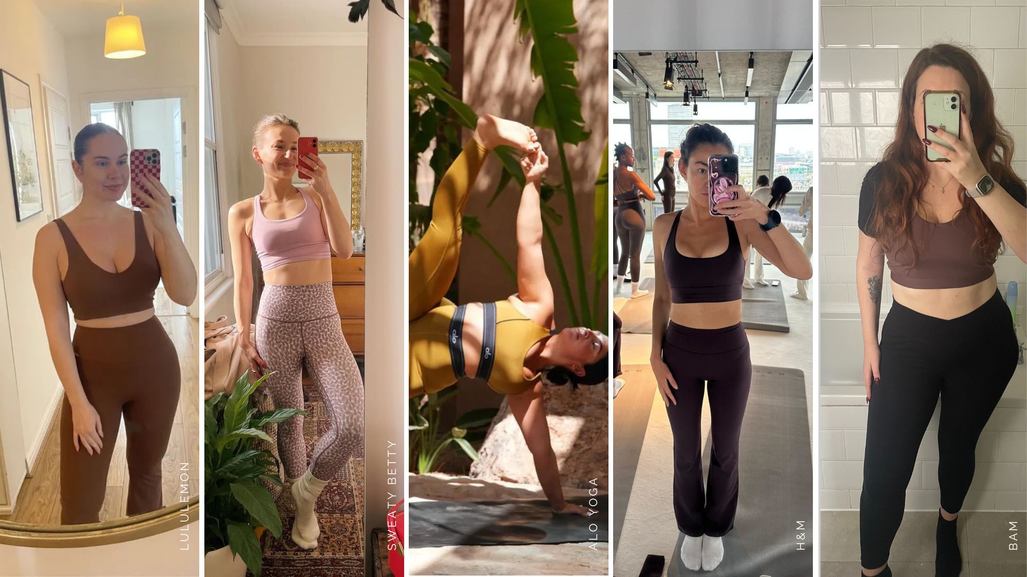 Best Pilates leggings: the Marie Claire UK staffers in some of the best Pilates leggings from lululemon, Sweaty Betty, H&amp;M and more.