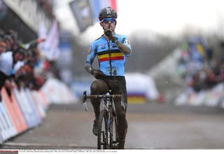 Eli Iserbyt (Belgium) wins the U23 title at the UCI Cyclo-cross World Championships
