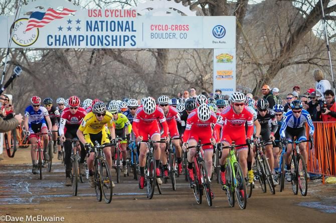 Cody Kaiser (California Giant Cycling) taking the hole-shot