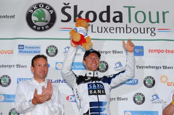 Johan Museeuw and Jens Voigt (Saxo Bank)