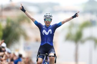 Sara Martin (Movistar) wins stage 4 of the Vuelta a Andalucia Women