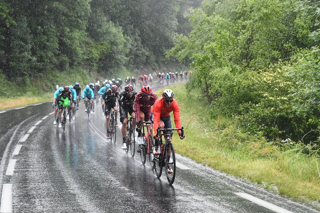A wet day for stage 3 at the Criterium du Dauphine