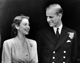 Princess Elizabeth and Prince Philip in 1947