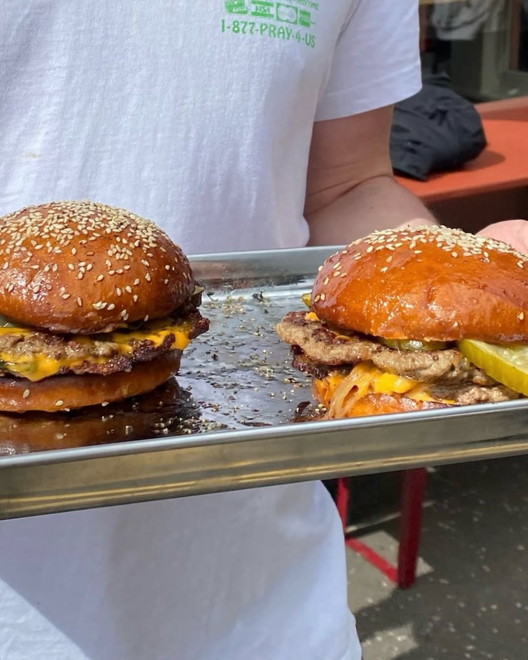 Burgers at Outlier Glasgow