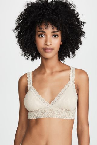 Hanky Panky Signature Lace Padded Crossover Bralette