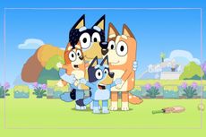 Bluey and her family