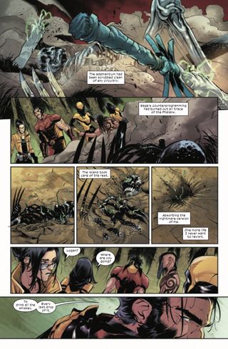 X Deaths of Wolverine #5 page