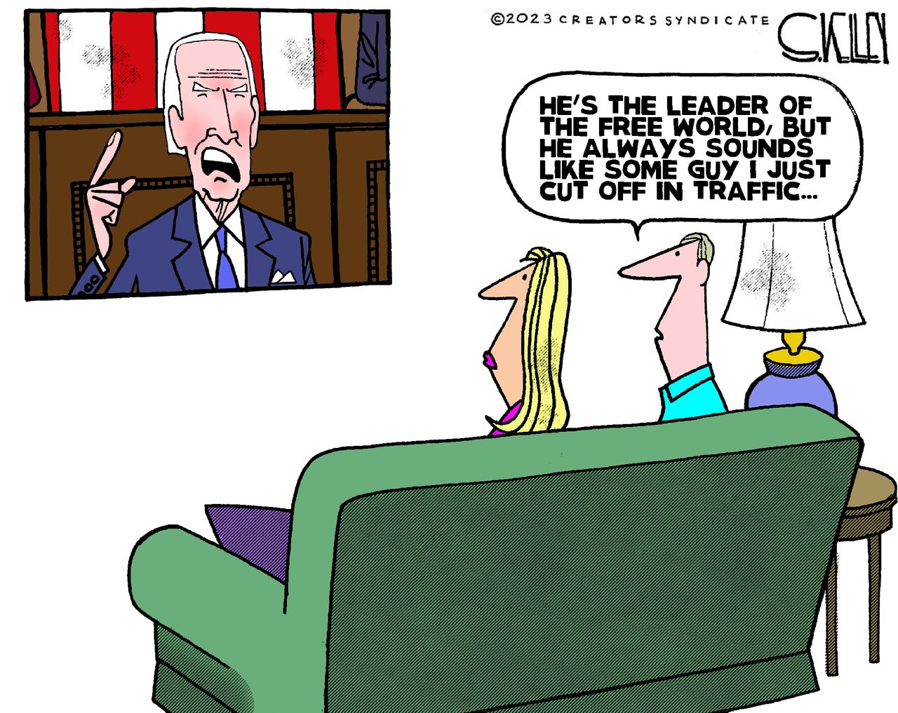 Political Cartoon