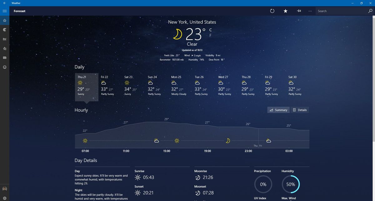 MSN Weather
