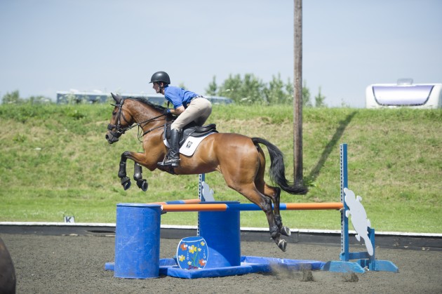 Training day at Boomerang equestrian center cross-country
