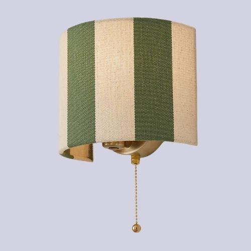 Dunelm, Beatrice Striped Wall Light