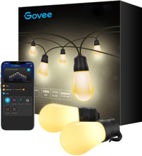 Govee Outdoor Dimmable String Lights (48ft): was $36 now $19 @ Amazon