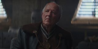 Werner Herzog as the Client in The Mandalorian