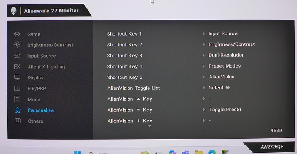 Alienware AW2725QF